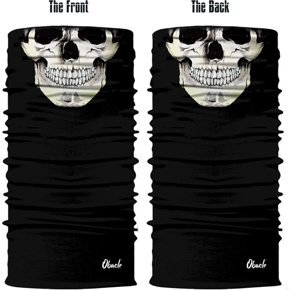 Skull Face Mask Microfiber Breathable Dust Sun Wind Motorcycle Riding